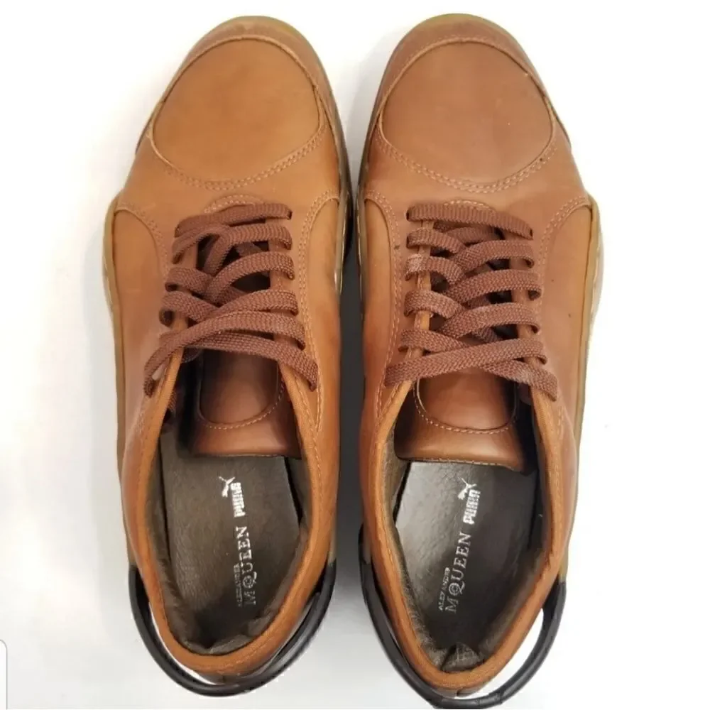 PUMA x Alexander McQueen Brown Vintage Exclusive Runway Shoes. Men's Size: 8 - Picture 7 of 11